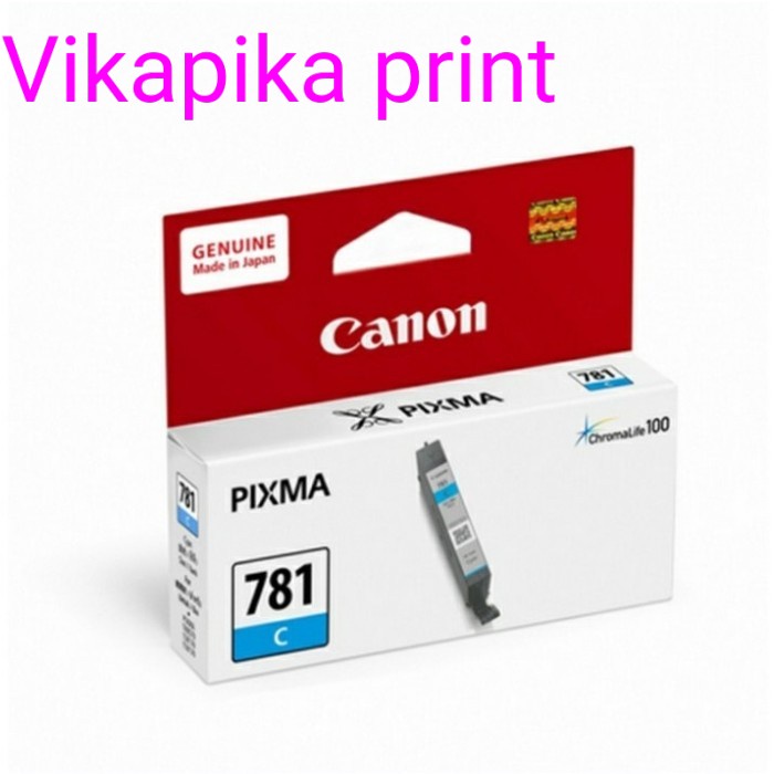 Tinta Canon 781 Cyan = Canon TS 8170, 707, 8270, 9170, 9570, TR8570