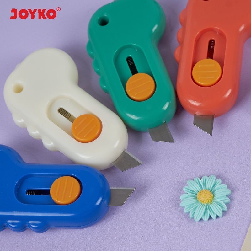 Mini Cutter Dino CU-0509 Joyko Cuter Kecil Pemotong Kertas Kater Dinosaurs