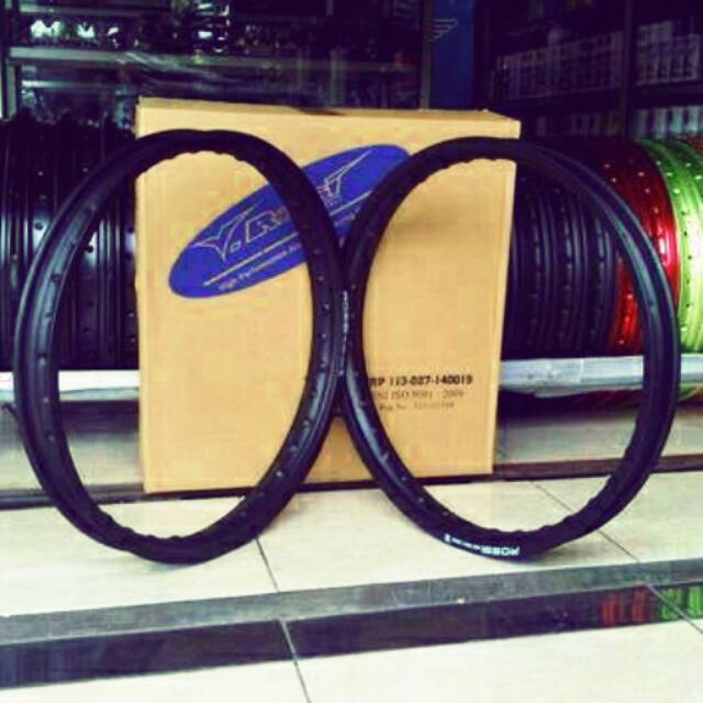 Vleg almunium V rossi Ring Hitam 140, 17