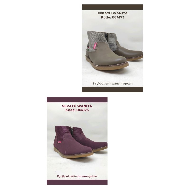 SEPATU BOOTS WANITA/ BOOTS FLAT