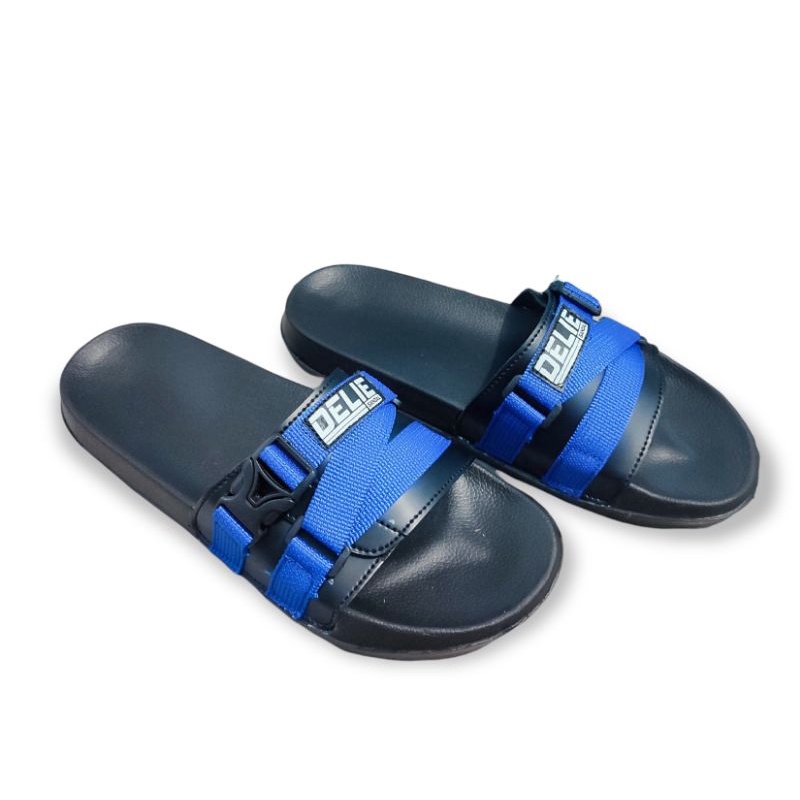 Sandal Slide Pria Casual kualitas premium delie sandal