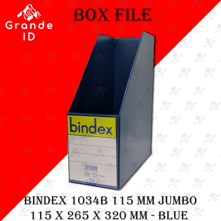 

BOX FILE BAMBI 1034B BINDEX JUMBO BOX FILE 115 MM