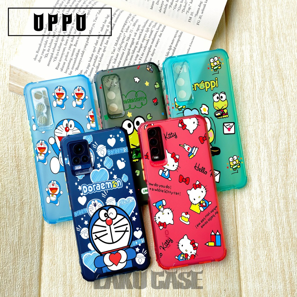 Case Silikon Jelly Motif Doraemon Oppo A37 A1K RENO 5  A57 RENO 5F