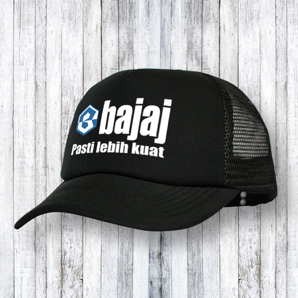 Topi Bajaj / Topi Vespa / Topi Trucker / Topi Pria ? Scooter Bajaj