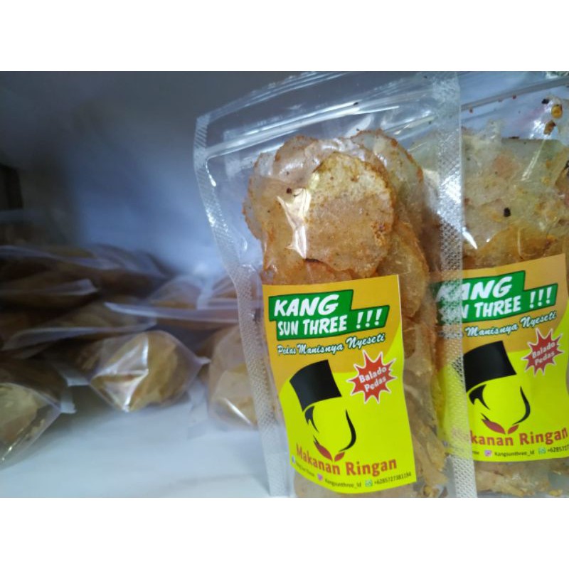 

Kripik kaca/Beling kang sunthree murah 50gr