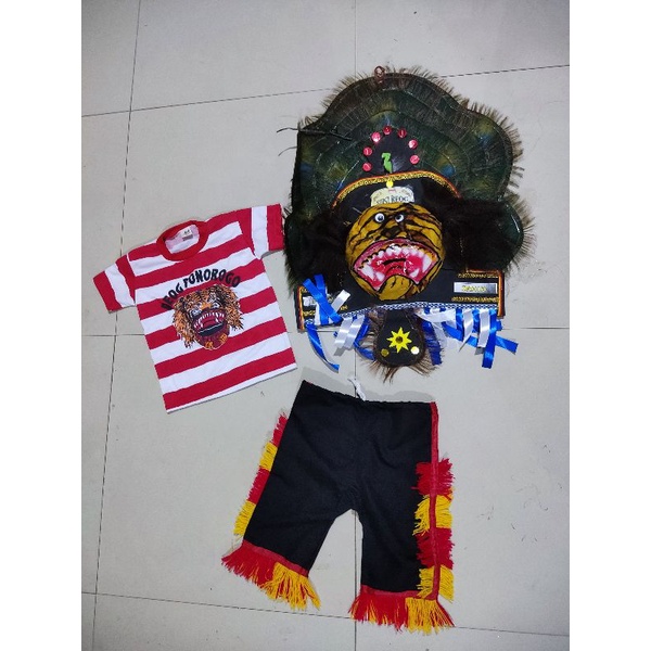 topeng reog ponorogo set