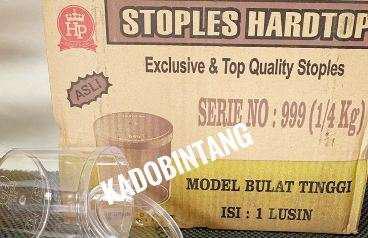 Toples Kue Kering Bulat Tinggi Hardtop 999 (250gr)