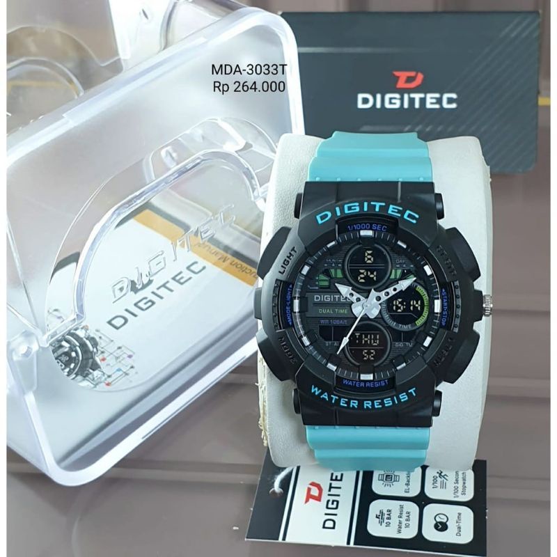 BEST SELLER DIGITEC DA3033 / DA 3033 / DA-3033 / DG Watch Jam Tangan ORIGINAL