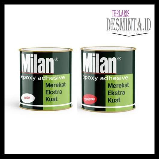 

Tyegtrs- Milan Adhesive Epoxy Resin Lem Multipurphose 400Gr Clear Dua Komponen R676Ydt8-