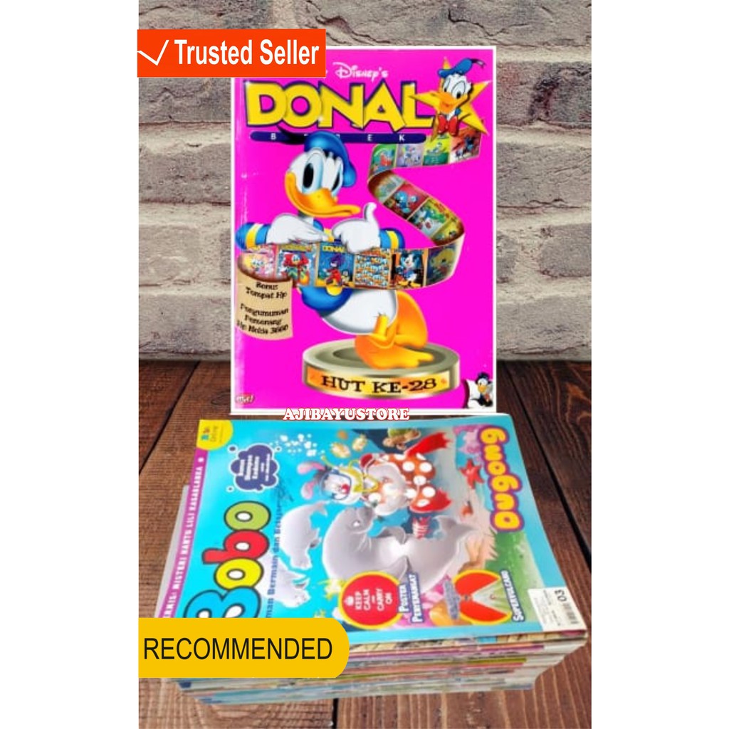 BUKU MAJALAH ANAK MAJALAH BOBO DONAL BEBEK Majalah Bahasa Jawa Panjebar Semangat BEKAS ECER