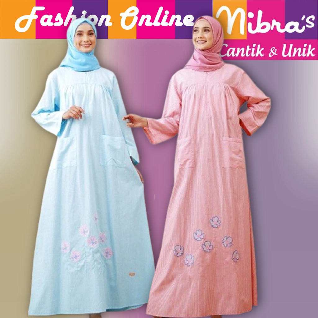 Nibras Baju Busana Muslim Gamis Wanita SAH02