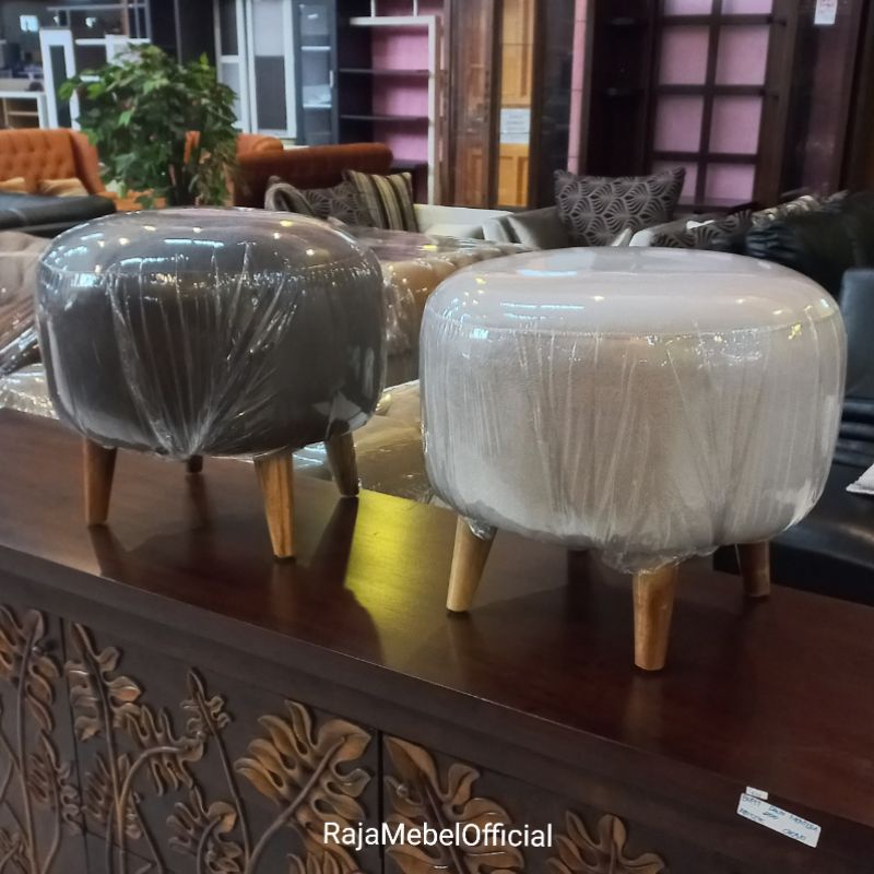 Sofa Stool / Kursi Stool Bulat