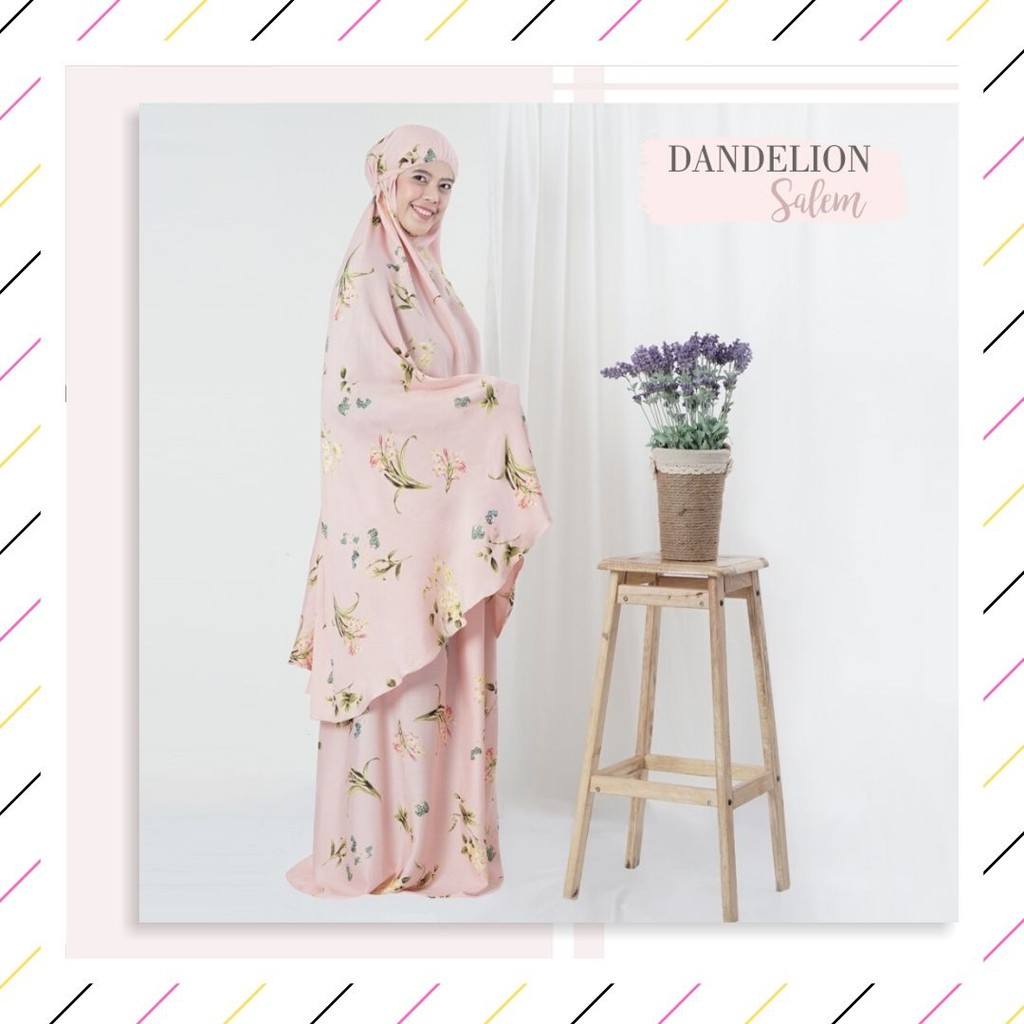 [ PROMO BERKAH  ] Mukena tazkia cantik dendalion salem mukena adem jumbo