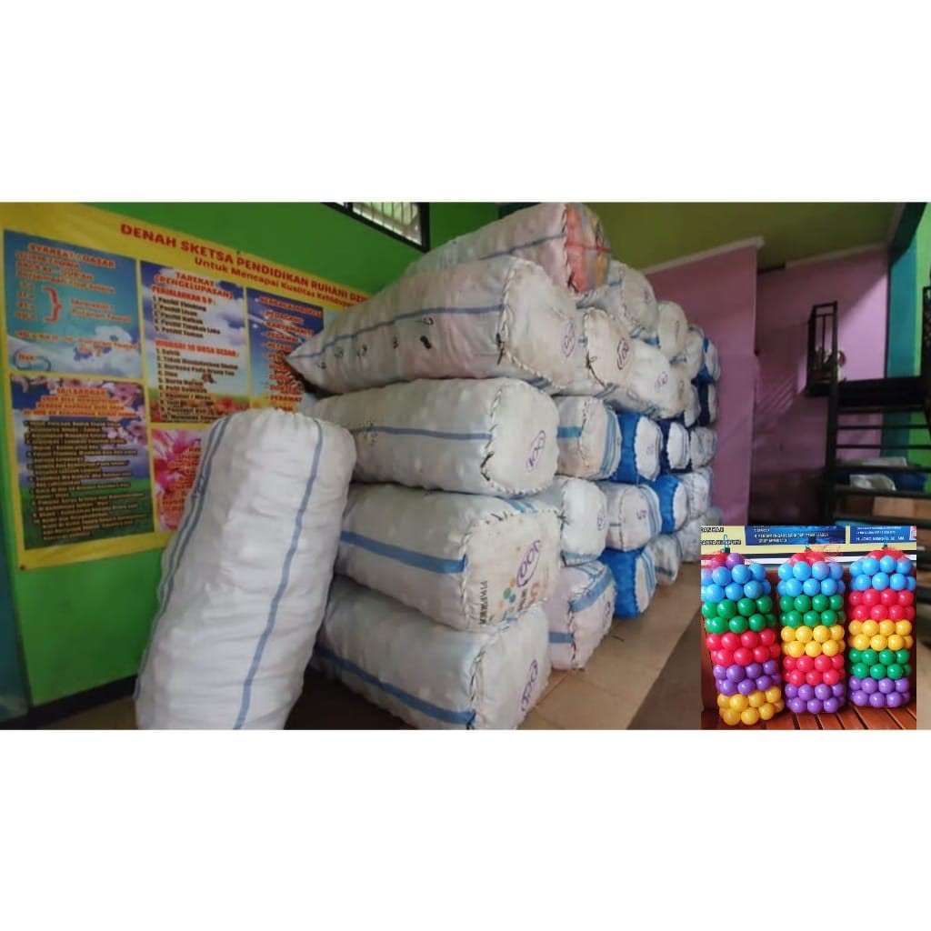 Mandi bola anak anak 1 karung isi 2.700 pcs SNI best seller murah lebay