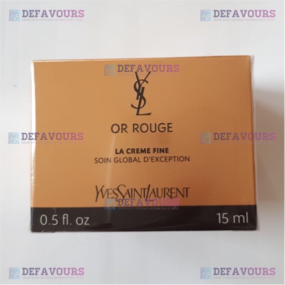 YSL OR ROUGE La Creme Fine Soin Global D’Exception 15ml