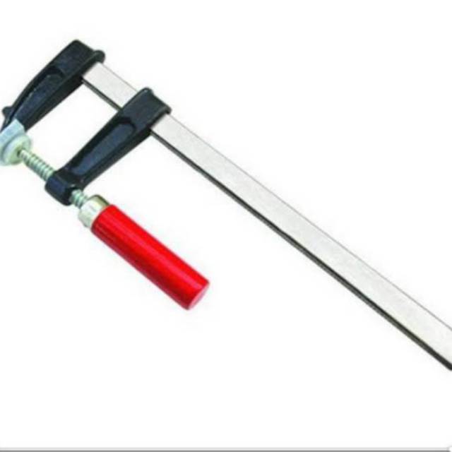 Alat press kayu Clamp F Size 50 x 250 mm - Alat penjepit / press / klem kayu