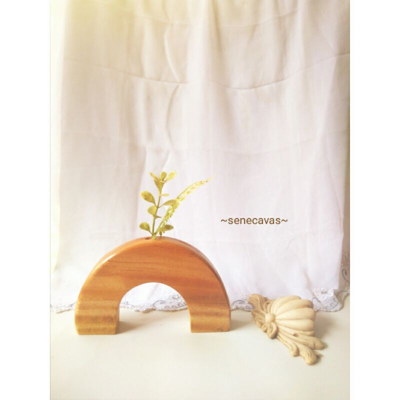 Vas Bunga Kayu Kering Estetik Hias Meja Kerja Grosir Murah | Home Decor | Flower Vase | Aesthetic | 