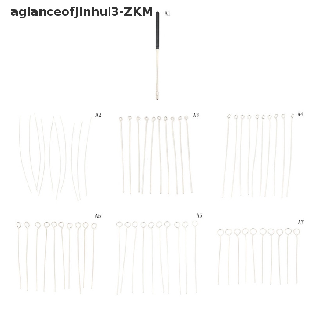 (AGID) Tongkat Microbiologi Inoculation Inoculating + 10 Jarum Nichrome Wire