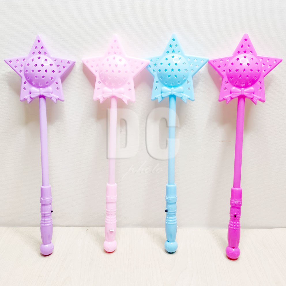 Tongkat Bintang LED Fairy Wand Peri Lampu Nyala