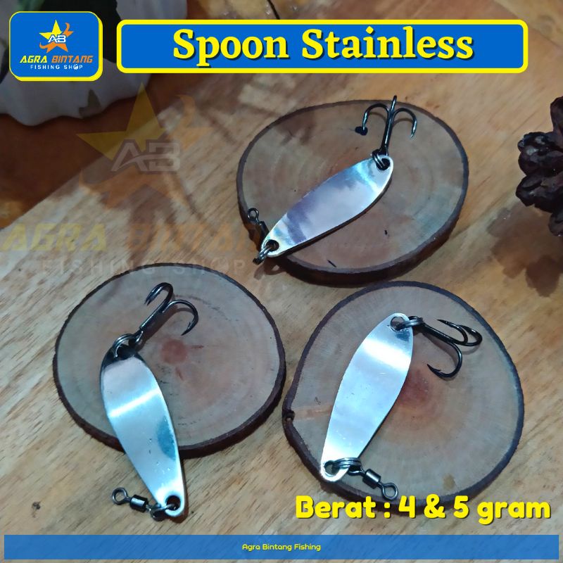 UMPAN PANCING SPOON STAINLESS 4 5 GRAM