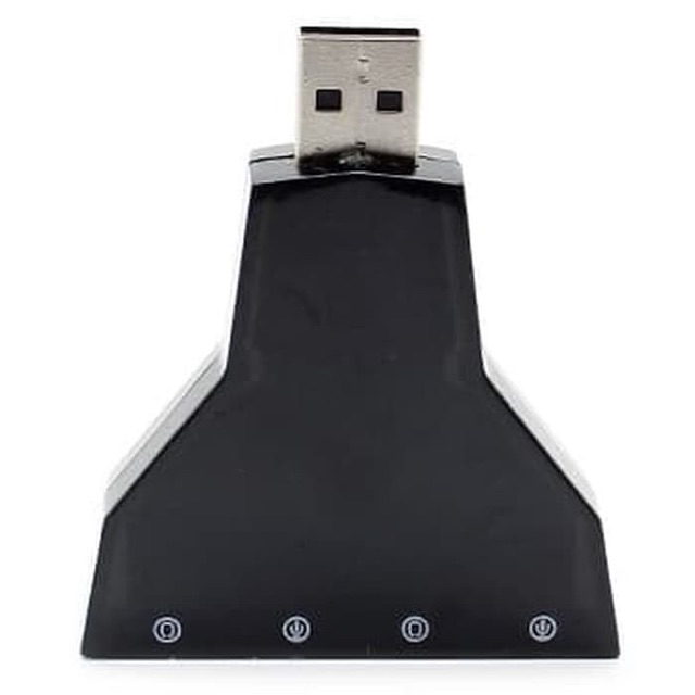 Usb Sound Card Adapter 7.1 Channel  Double Mic &amp; Audio