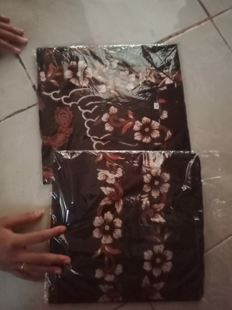 Maura Couple - Sania Ruffle Batik Couple Ori Ndoro Jowi Dnt Garansi Termurah Shopee
