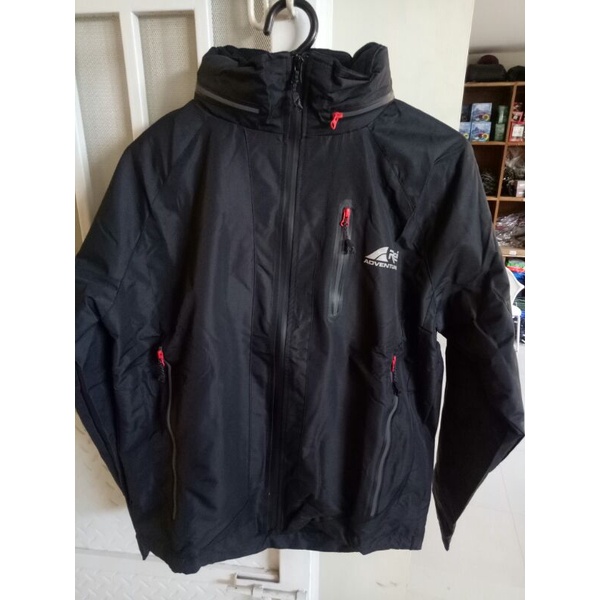 JAKET REI CARTENZ PYRAMID BLACK | JAKET GUNUNG REI | JAKET WATERPROOF REI CARTENZ PYRAMID