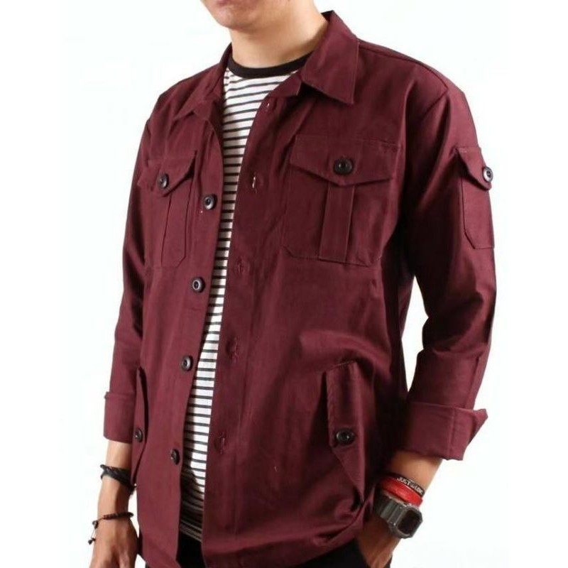 BUTTON JAKET || JAKET SEMI PARKA SK2 #BPJ