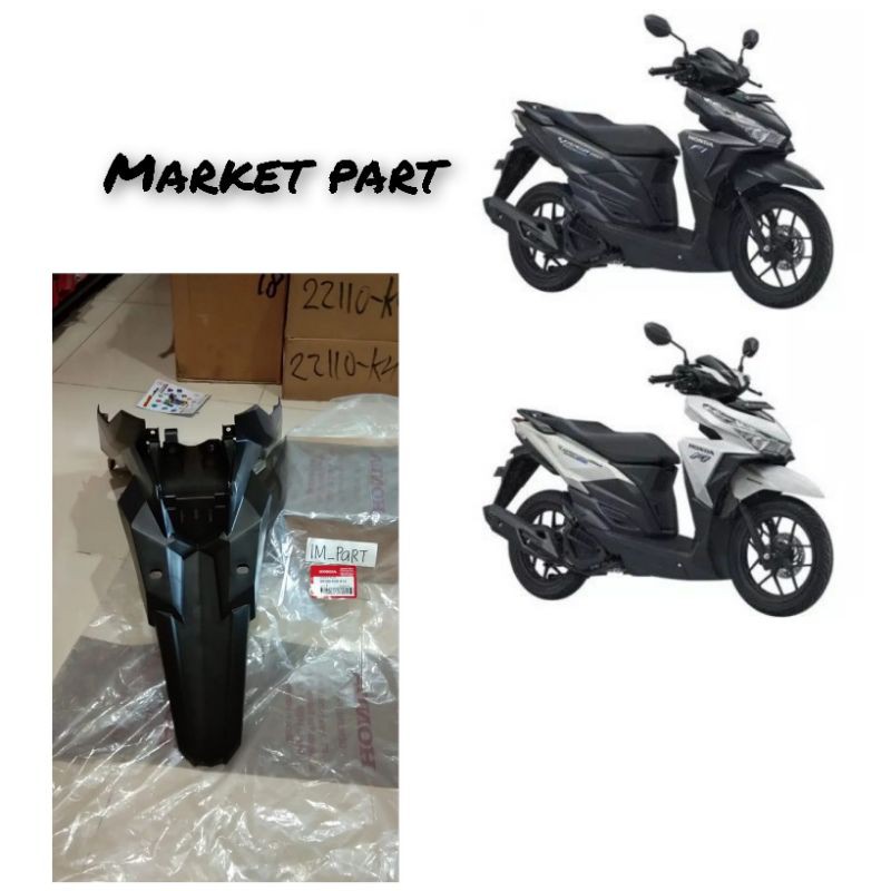 Spakbor Belakang Vario 125-150 LED 2015-2017