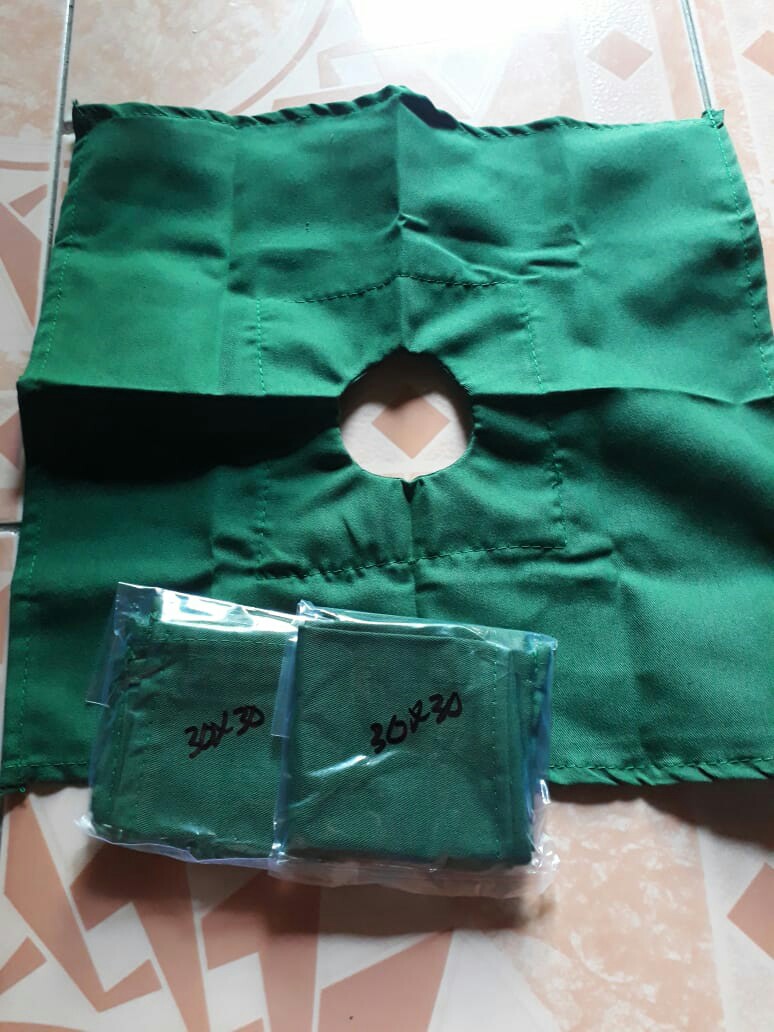 Duk Bolong 30 x 30 Doek Lubang 30cm x 30 cm Kain Operasi 