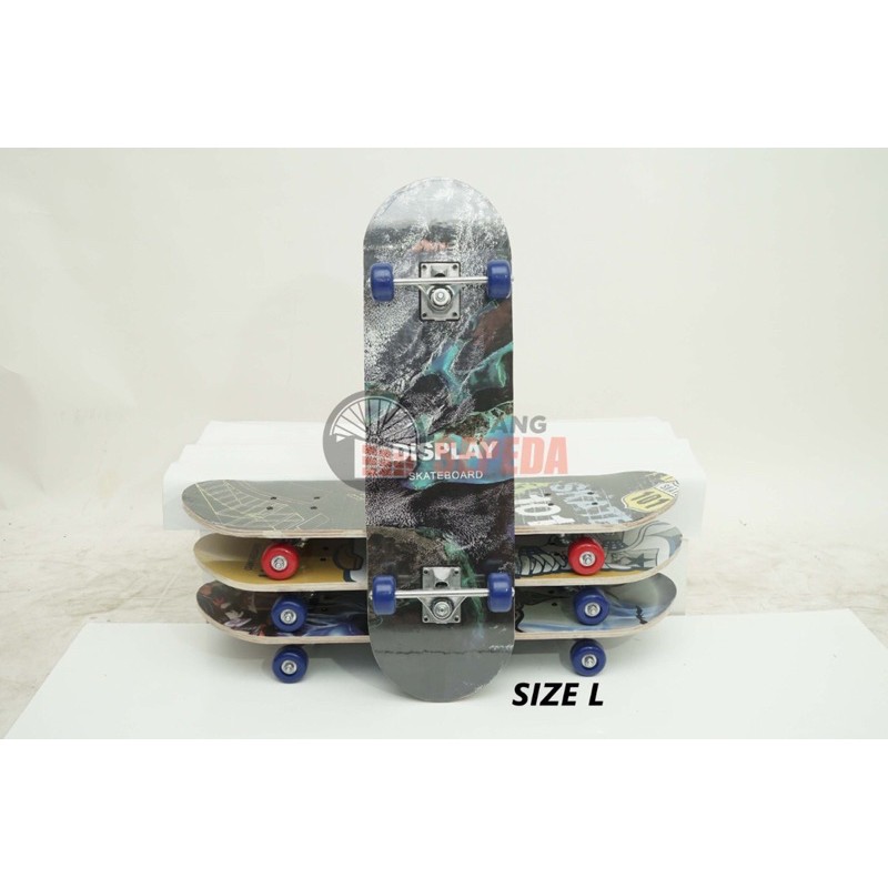 Skateboard 3 size ukuran dewasa dan anak S M L banyak motif bisa grab COD original kuat skater board-3