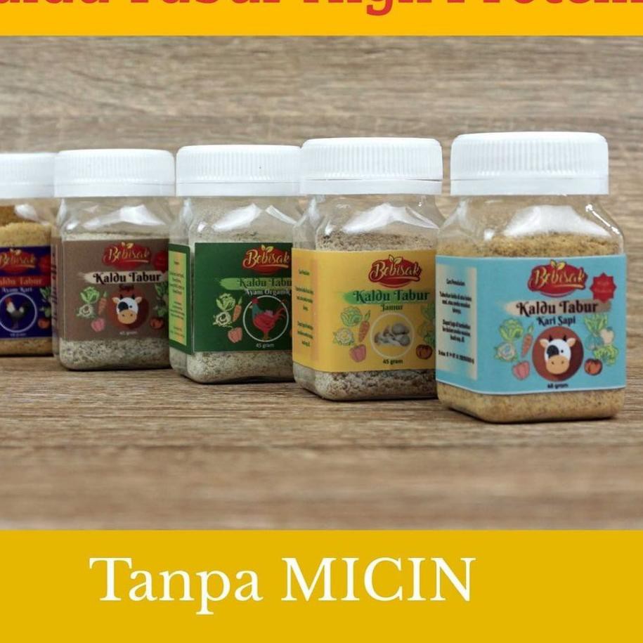 

JO KALDU MPASI JAMUR AYAM SAPI ORGANIK BEBISAK NON MSG TANPA PENGAWET MAKANAN UNTUK BAYI BUMBU✰ (Bes