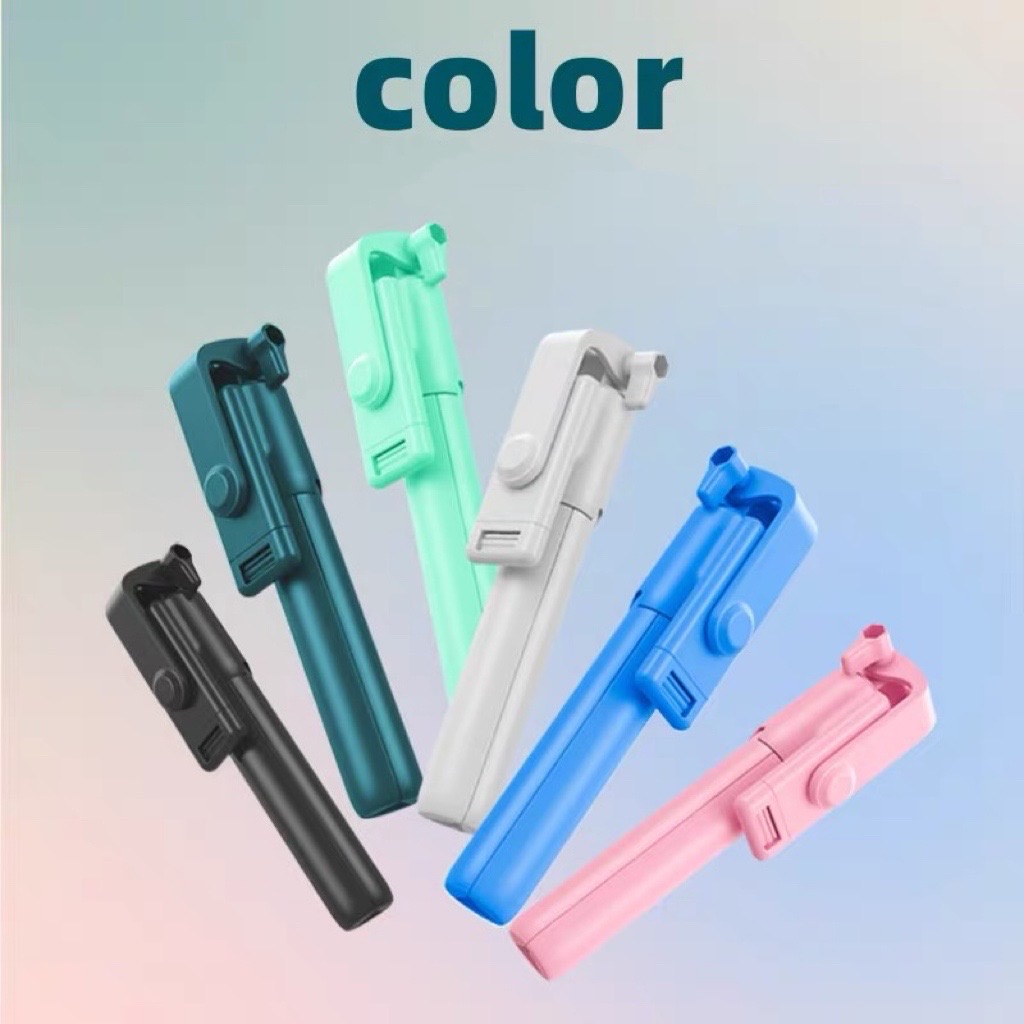 【33LV.ID】Selfie Stick Tongsis R1/R1S Mini Tripod Holder 3IN1 Dengan Remote Bluetooth