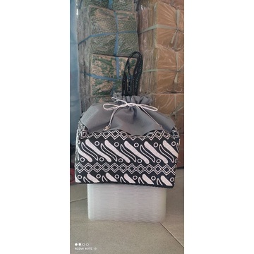 

tas hajatan serut motif batik abu2 22