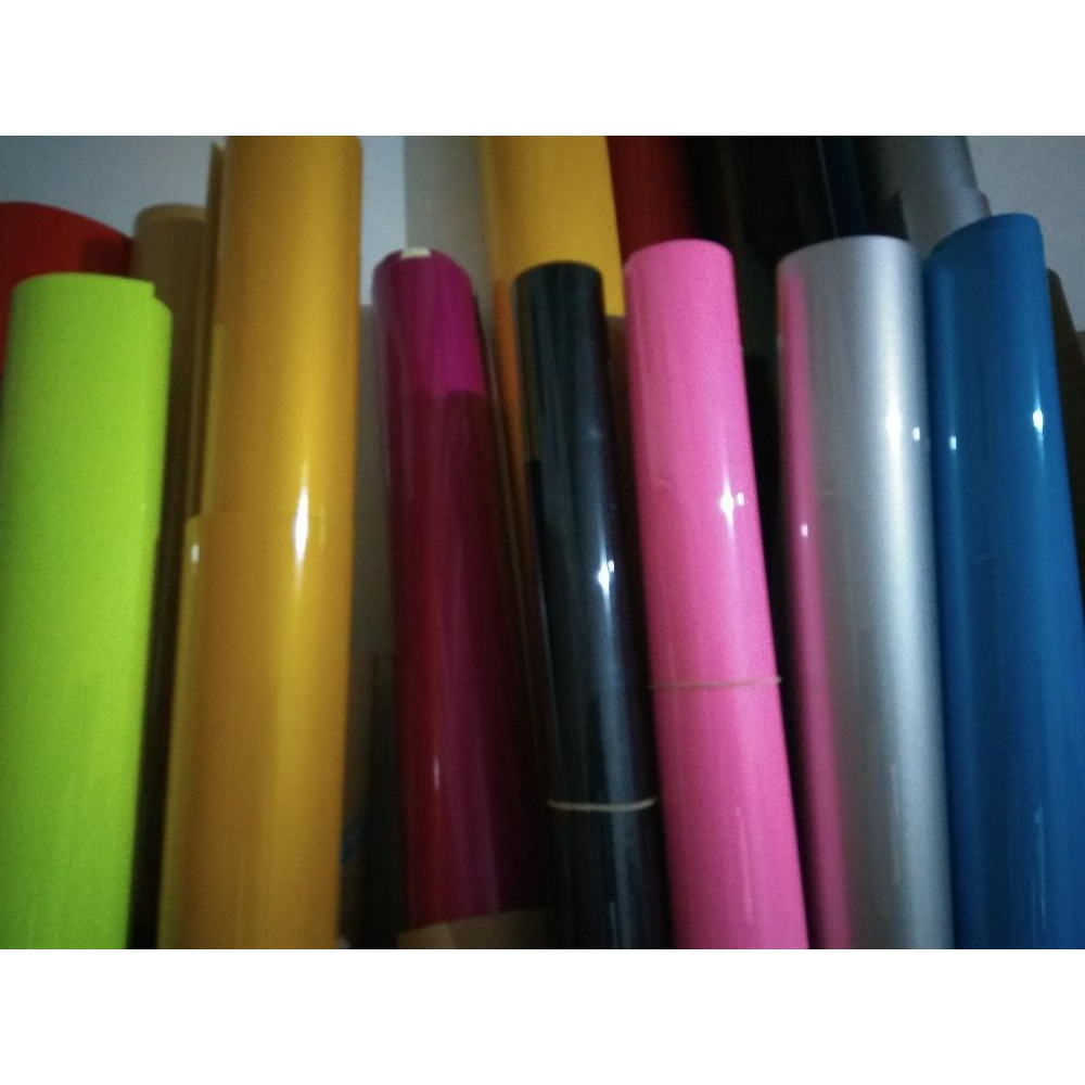 Cutting Kaos Sablon Polyflex Warna
