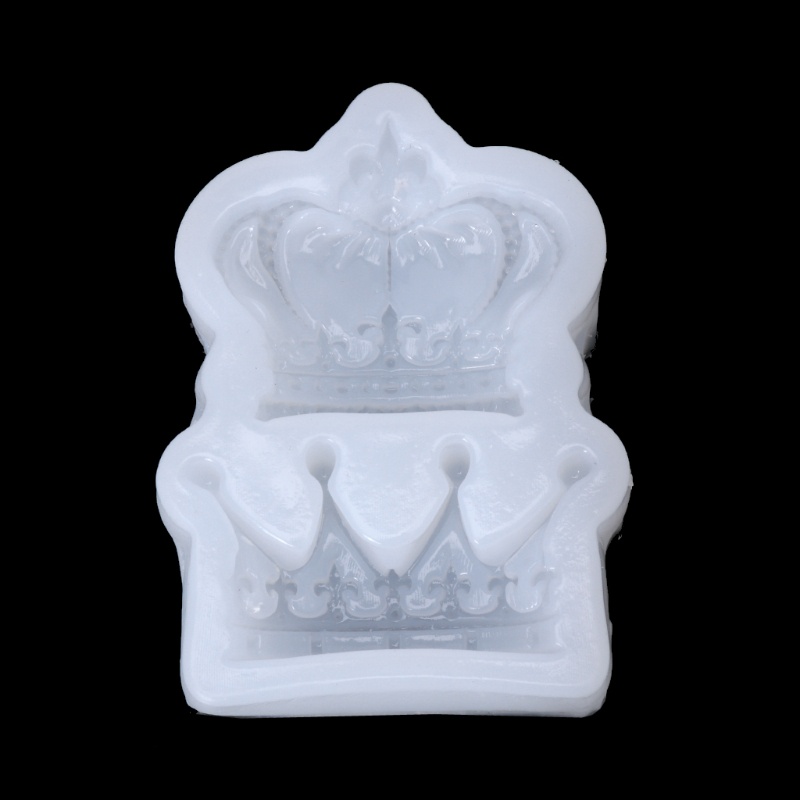 SIY  Crown Liquid Silicone Mold DIY Resin Jewelry Pendant Resin Casting Mold Tool