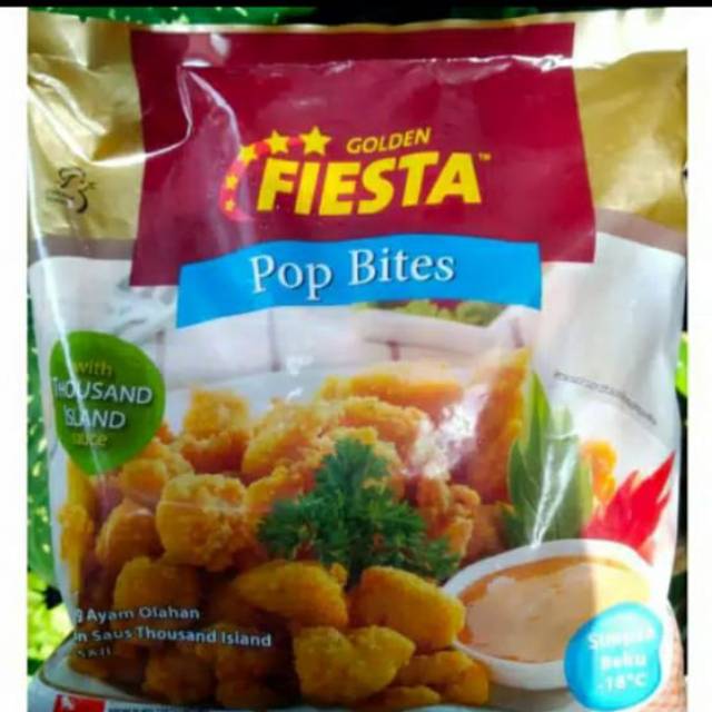 

Golden fiesta pop bites 500gr