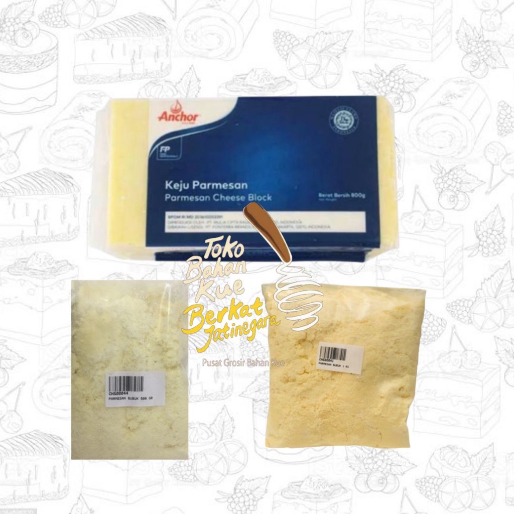 

KEJU PARMESAN BUBUK ANCHOR 500 GR / PARMESAN CHEESE BUBUK