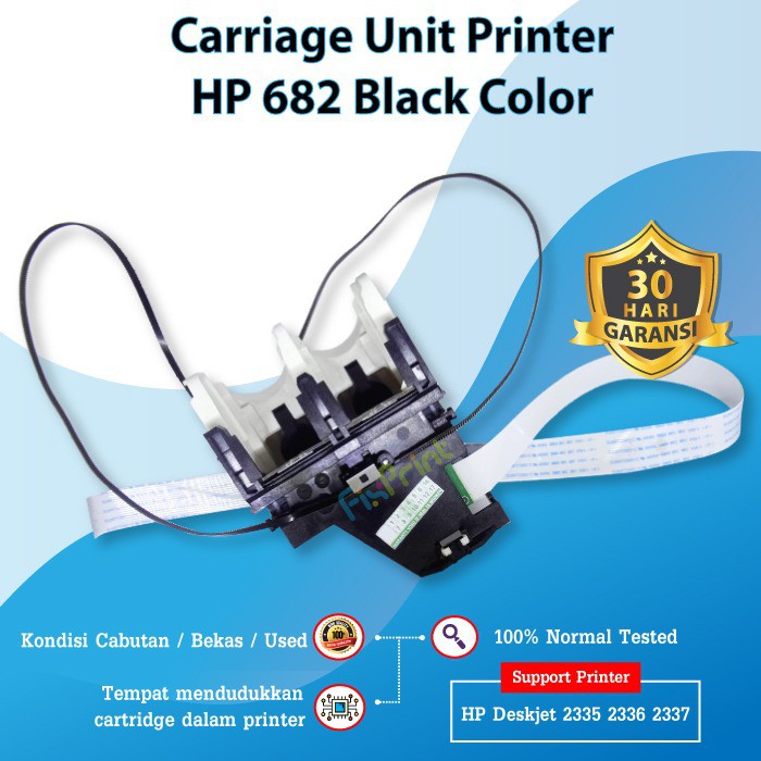 Carriage Unit HP 682 Black Color HP682 Home Detector Cartridge Tinta Printer 2335 2336 2337