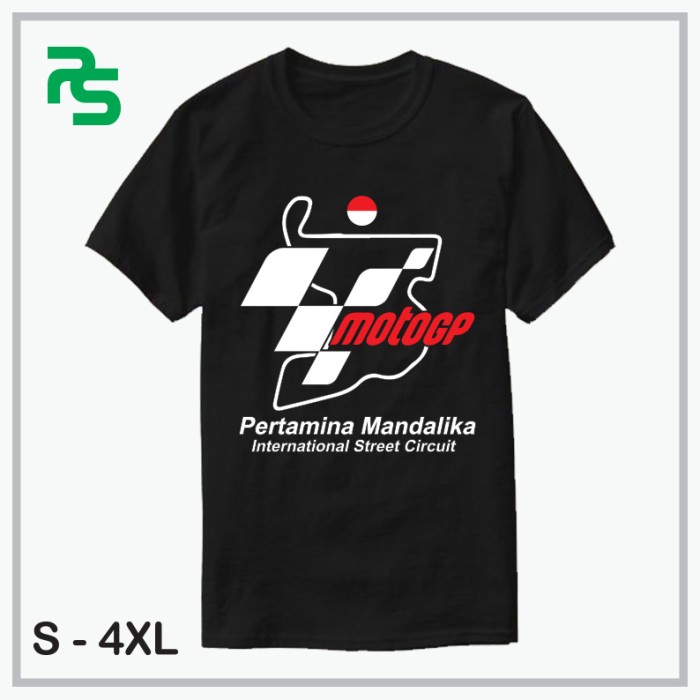 Kaos Baju MotoGP Mandalika Circuit Indonesia Lombok
