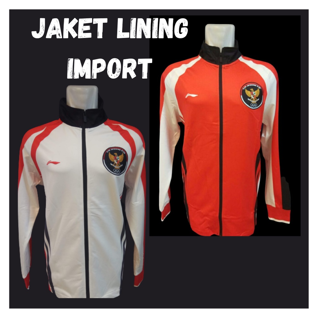 Jaket Badminton Indonesia Olimpiade Jaket Lining Badminton Indonesia Jaket Bulutangkis Indonesia Jak