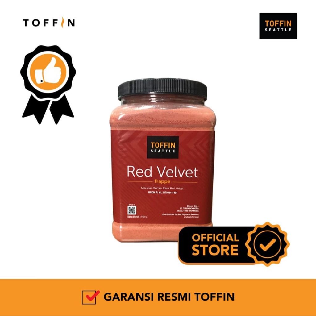 TOFFIN Red Velvet Frappe Premium