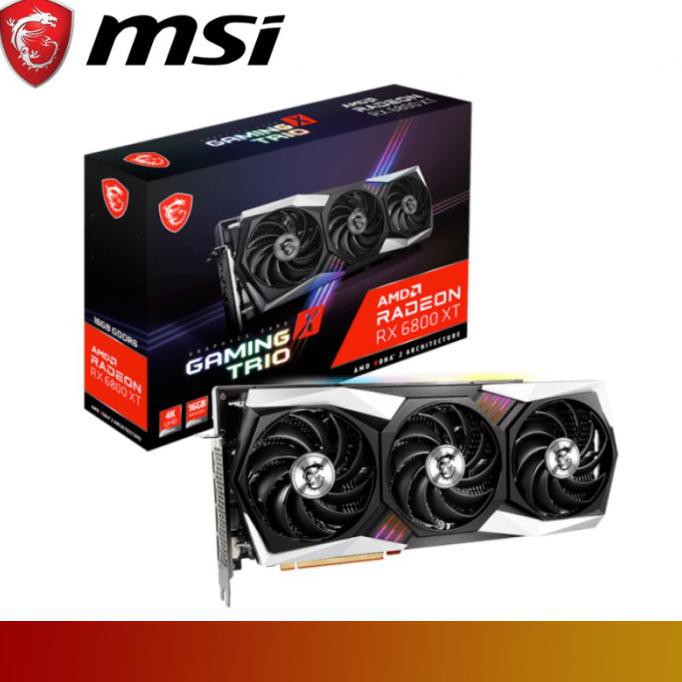 khoiri.olshop | MSI Radeon RX 6800 XT GAMING X TRIO 16G | VGA Radeon RX 6800 XT 16GB