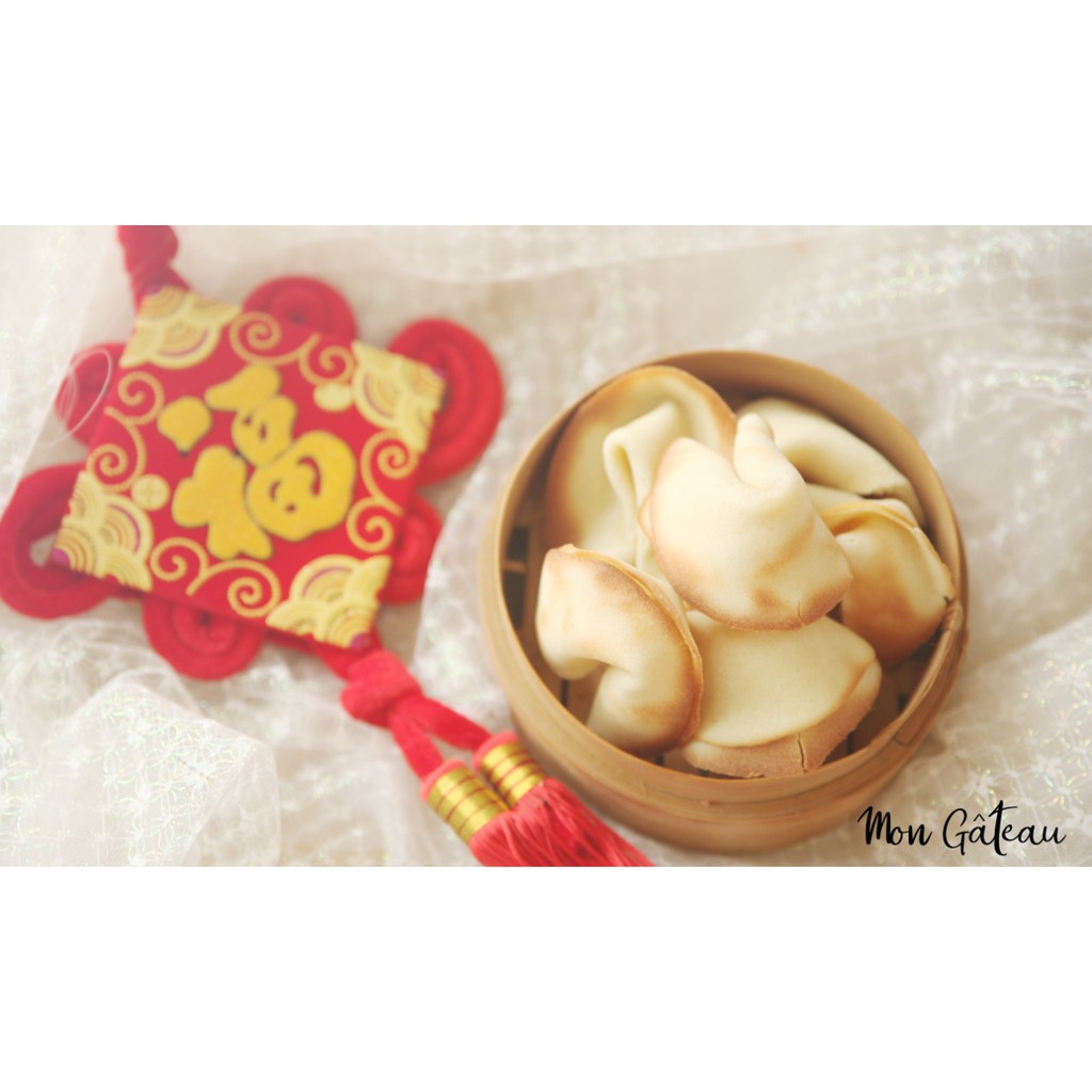 

Fortune Cookies - Kue Imlek - Kue Keberuntungan (25pcs)