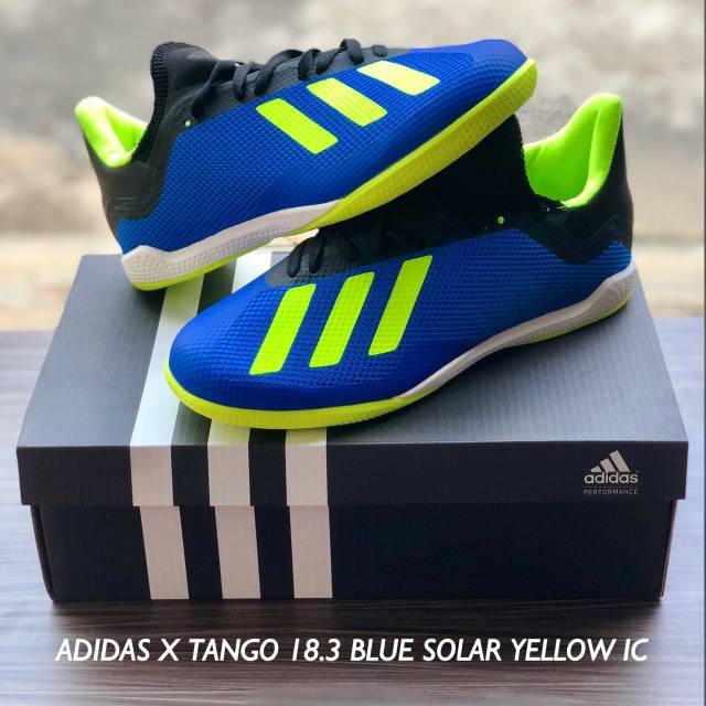Adidas X Tango 18.3 Blue Sollar Yellow IC