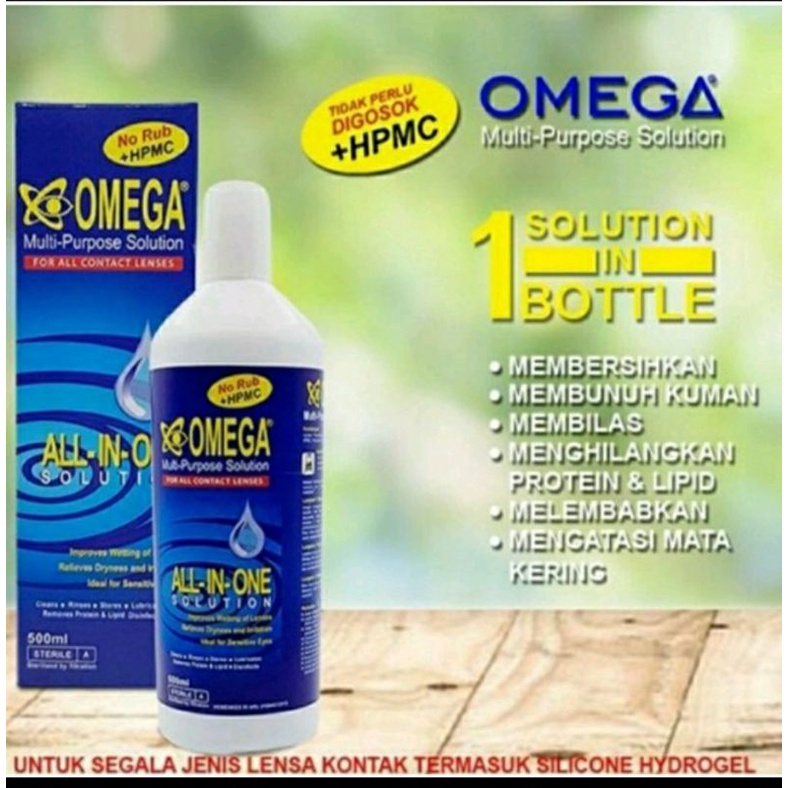 OMEGA MULTIPURPOSE 500 ML CAIRAN SOFTLENS