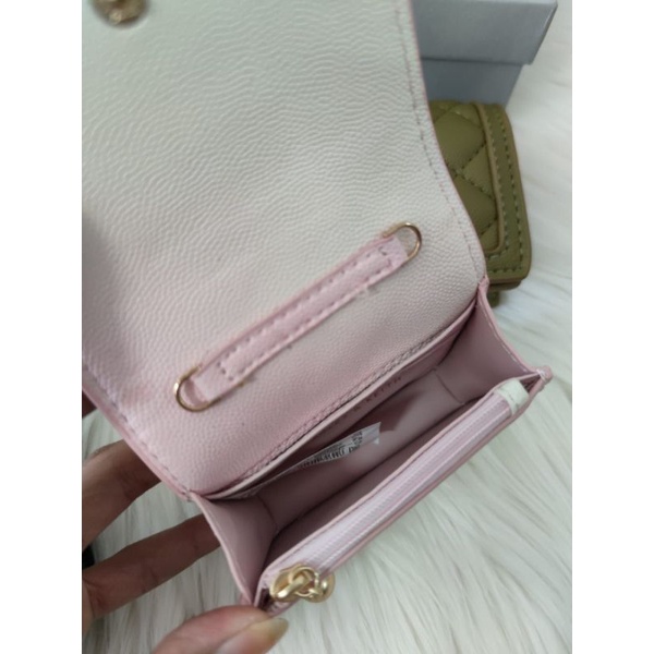 10.10 SALE | CK Micaela Quilted Card Holder / Quilted Phone Pouch