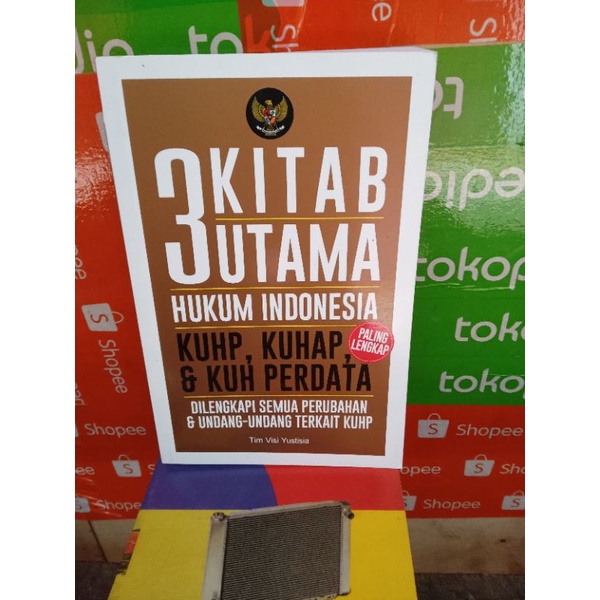 3 kitab utama hukum indonesia