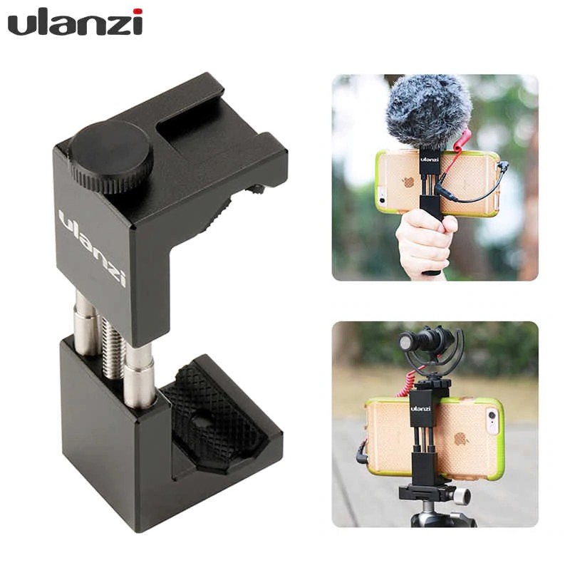 Ulanzi ST-02 Metal Smartphone Tripod Mount - Handphone