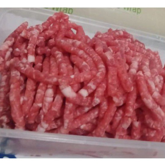 

Daging sapi giling /daging cincang 500g kemasan box